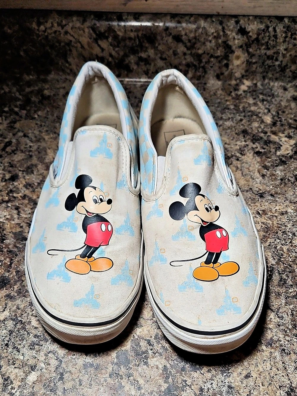 Vans Disney Mickey Mouse Slip-On Mickey Mouse Slip-On Sneakers Blue US 11